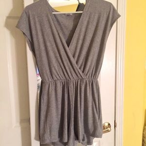 Grey Romper